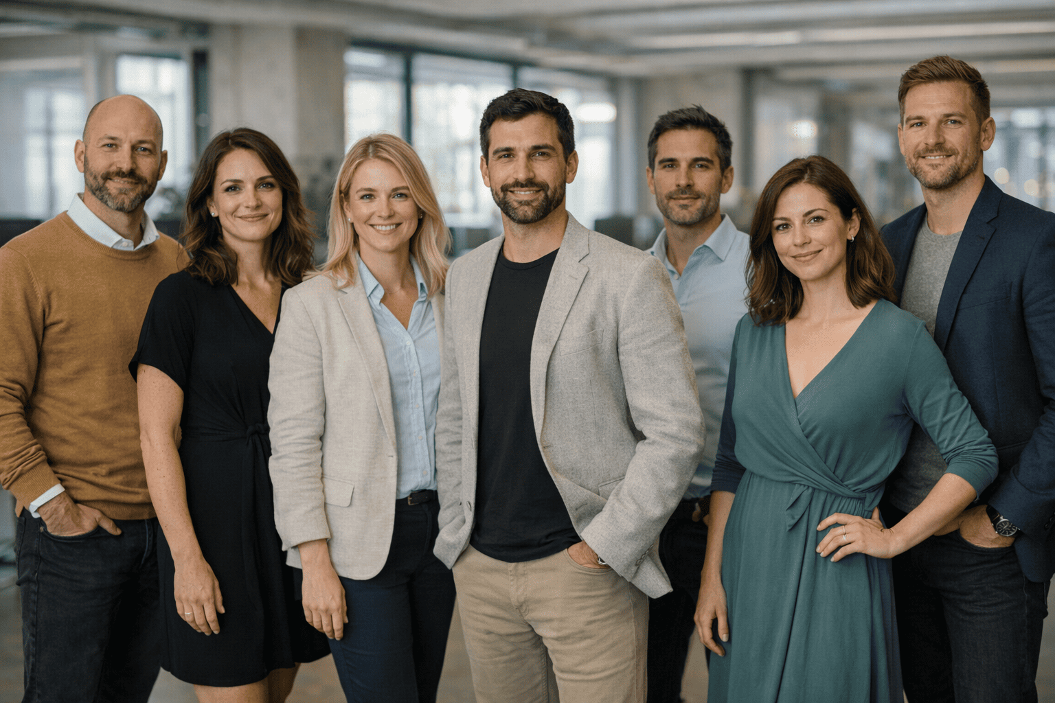 Team working on AI trading platform — Pacífico Valoría